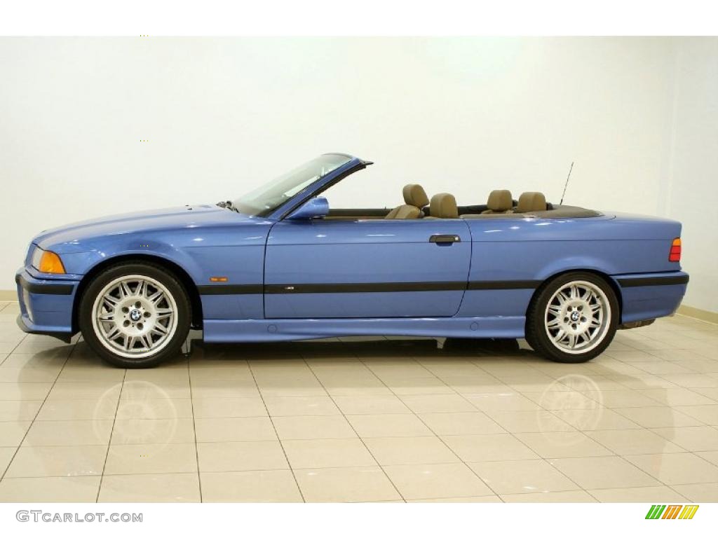 1999 M3 Convertible - Estoril Blue Metallic / Modena photo #4