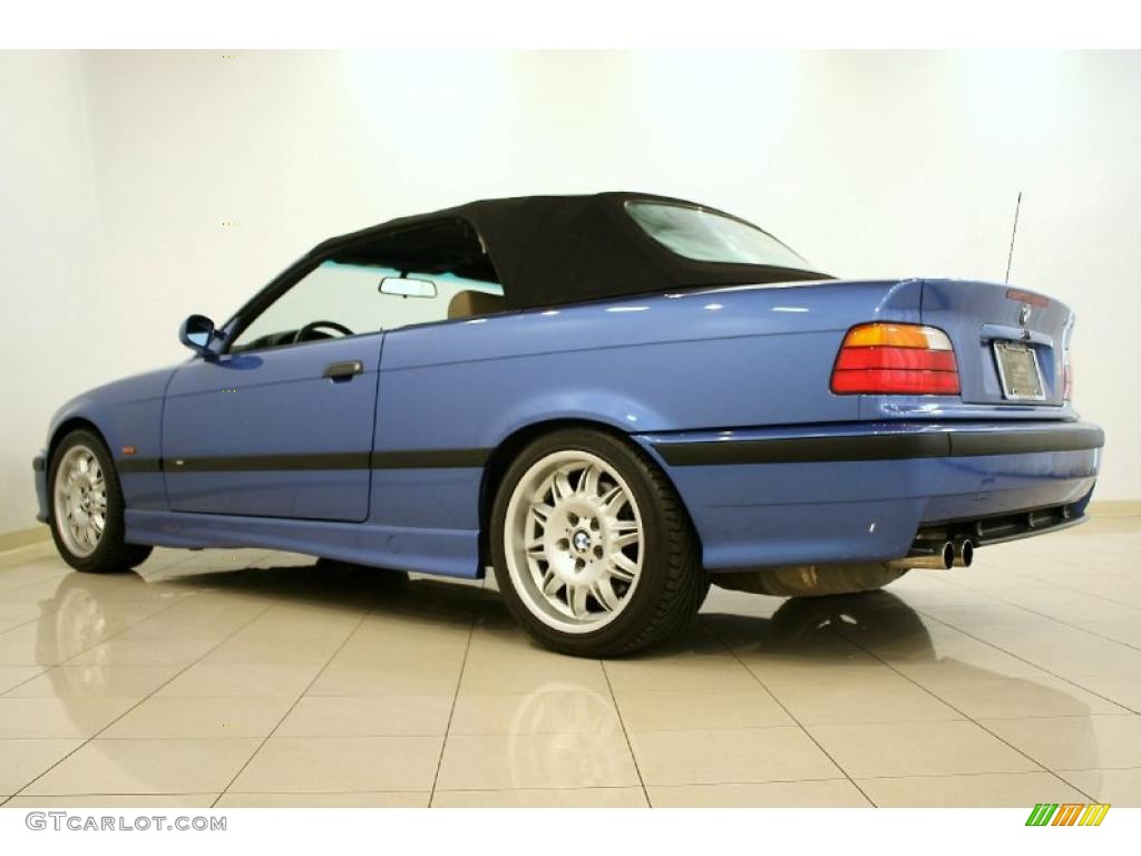 1999 M3 Convertible - Estoril Blue Metallic / Modena photo #10