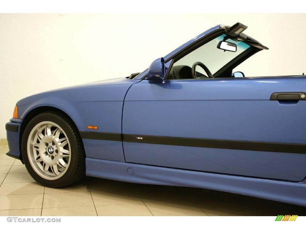 1999 M3 Convertible - Estoril Blue Metallic / Modena photo #37