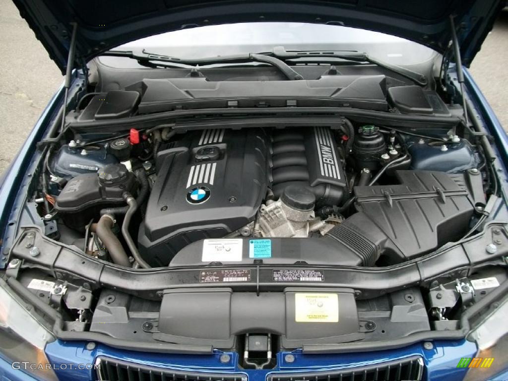 2007 3 Series 328xi Sedan - Montego Blue Metallic / Cream Beige photo #29