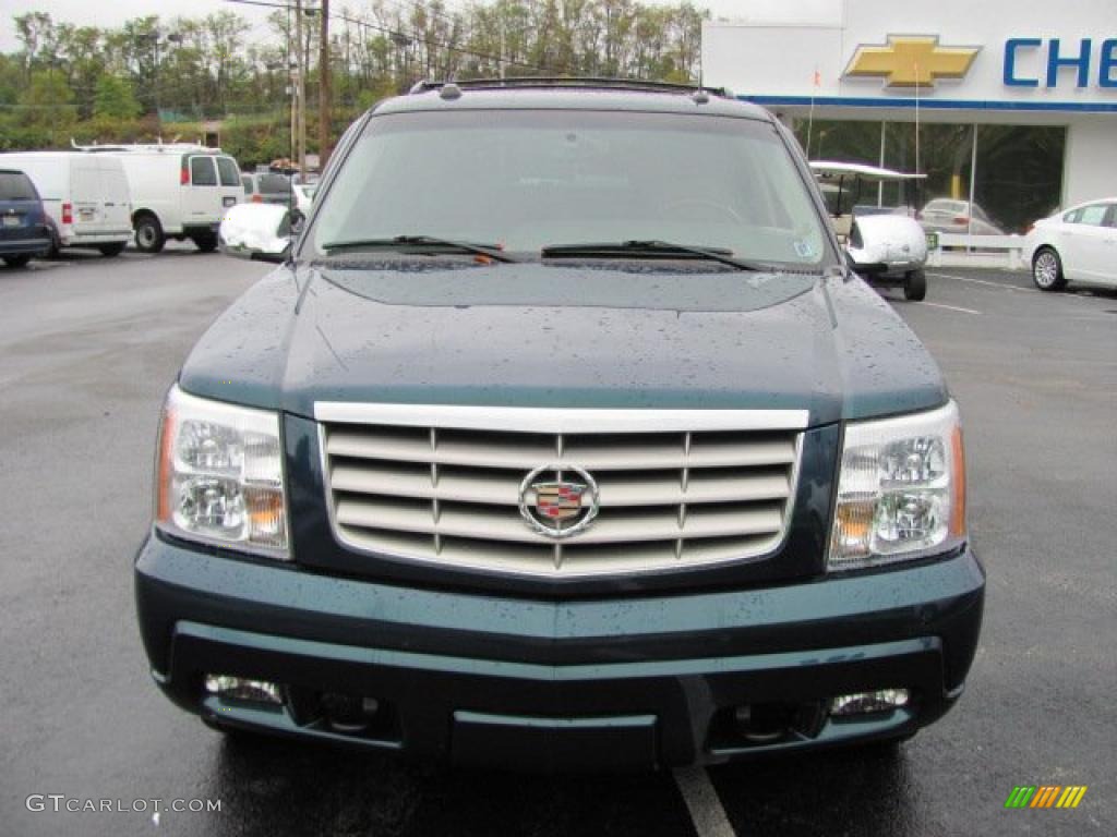 2005 Escalade EXT AWD - Rip Tide Blue / Shale photo #3