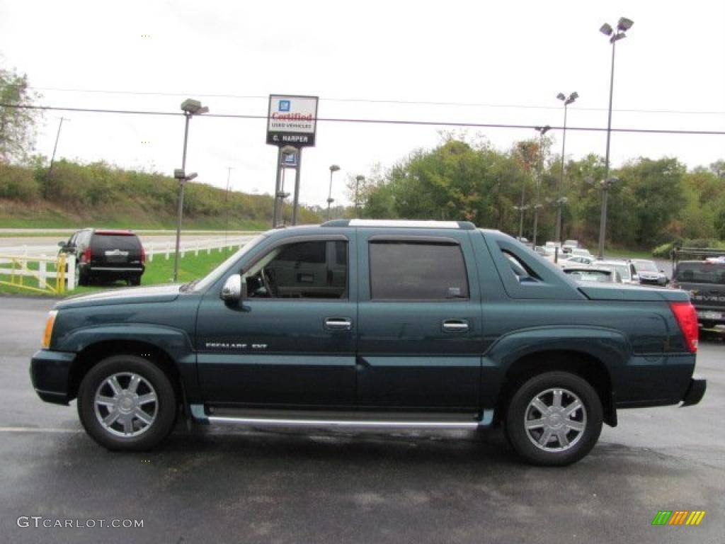 2005 Escalade EXT AWD - Rip Tide Blue / Shale photo #5