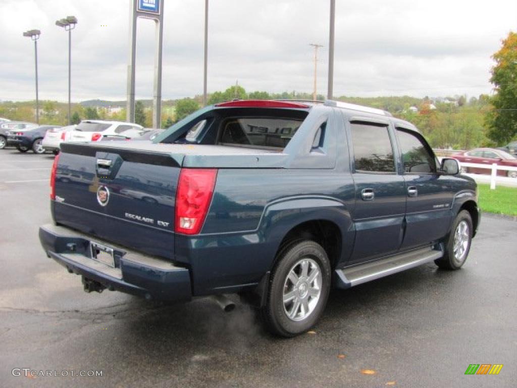 2005 Escalade EXT AWD - Rip Tide Blue / Shale photo #8