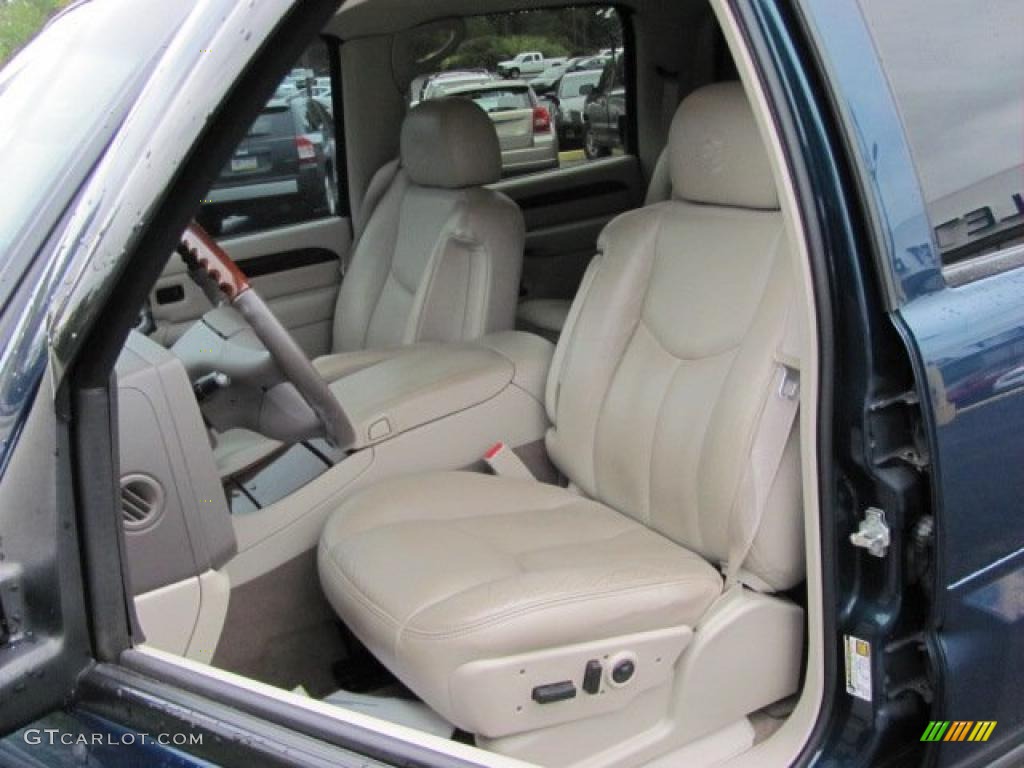 2005 Escalade EXT AWD - Rip Tide Blue / Shale photo #12