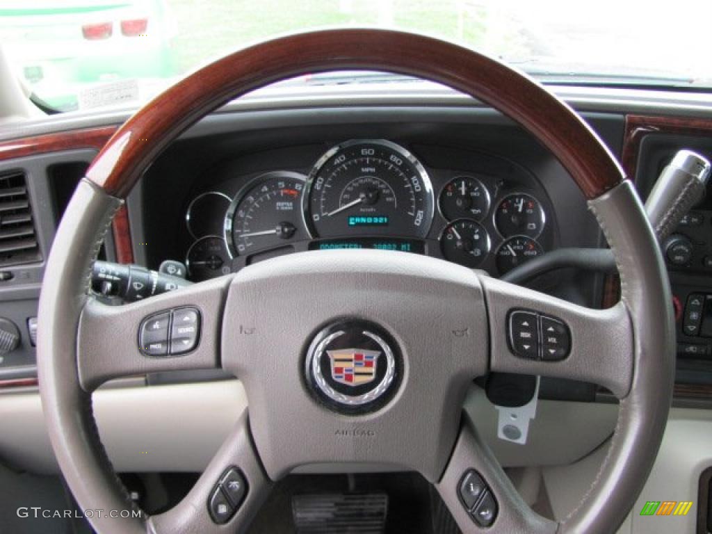 2005 Escalade EXT AWD - Rip Tide Blue / Shale photo #19