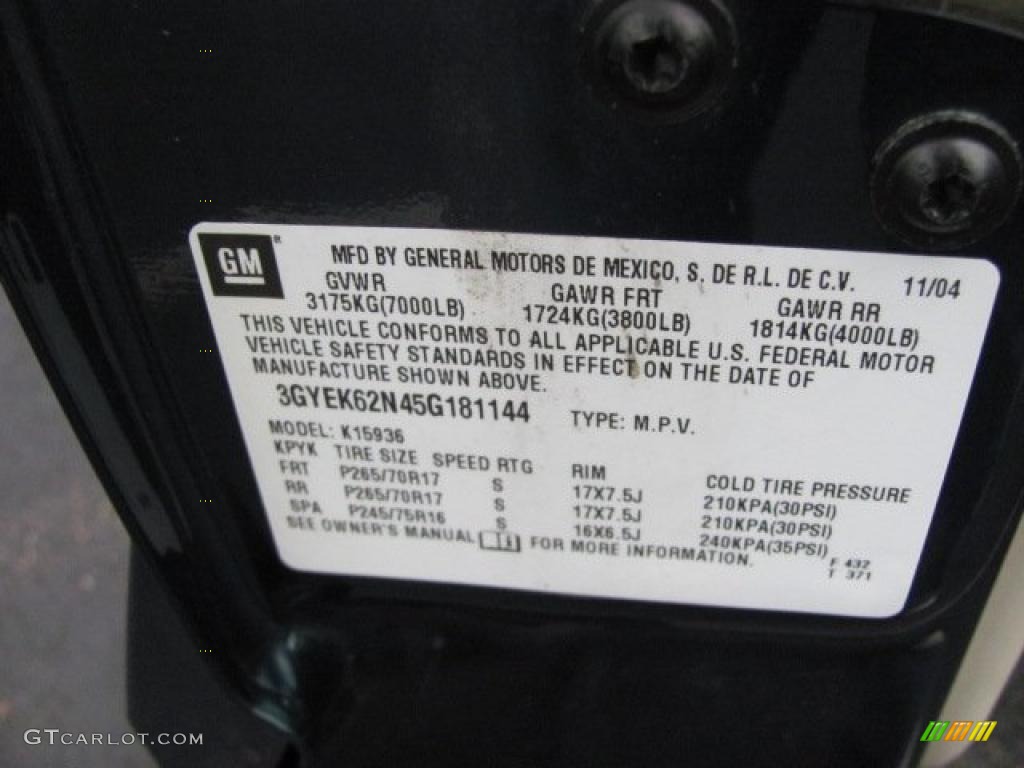 2005 Escalade EXT AWD - Rip Tide Blue / Shale photo #23