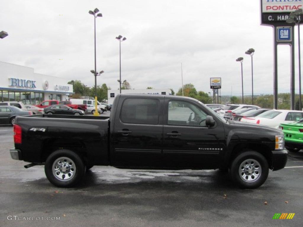 2009 Silverado 1500 LT Crew Cab 4x4 - Imperial Blue Metallic / Ebony photo #2