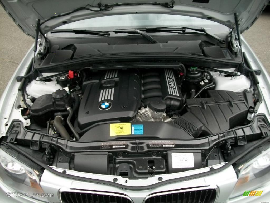 2008 BMW 1 Series 128i Convertible 3.0 Liter DOHC 24-Valve VVT Inline 6 Cylinder Engine Photo #38132322