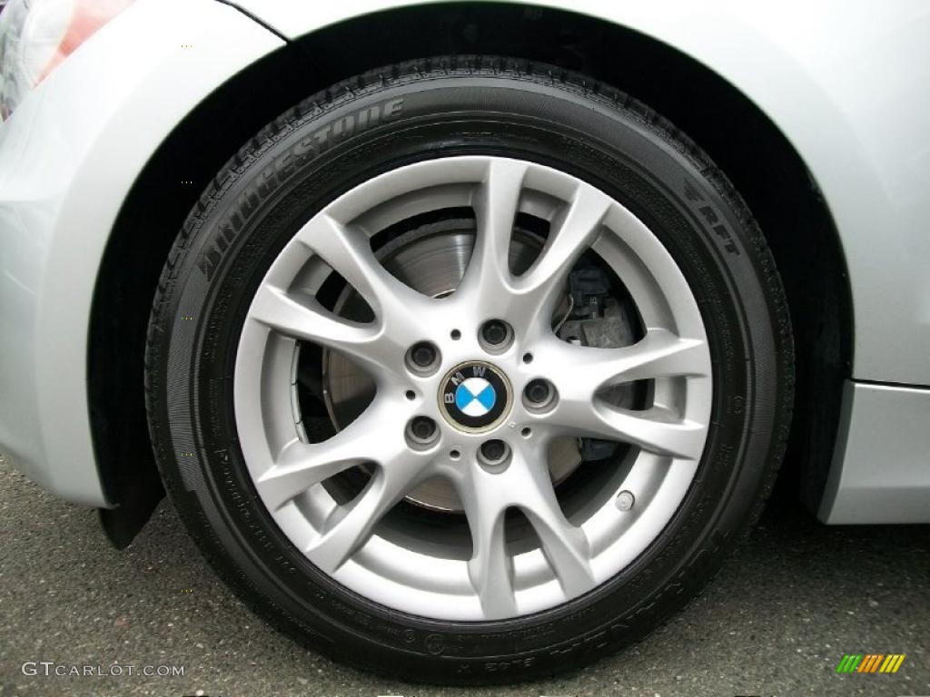 2008 BMW 1 Series 128i Convertible Wheel Photo #38132358