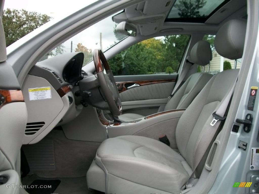 Stone Interior 2006 Mercedes-Benz E 500 Sedan Photo #38132666