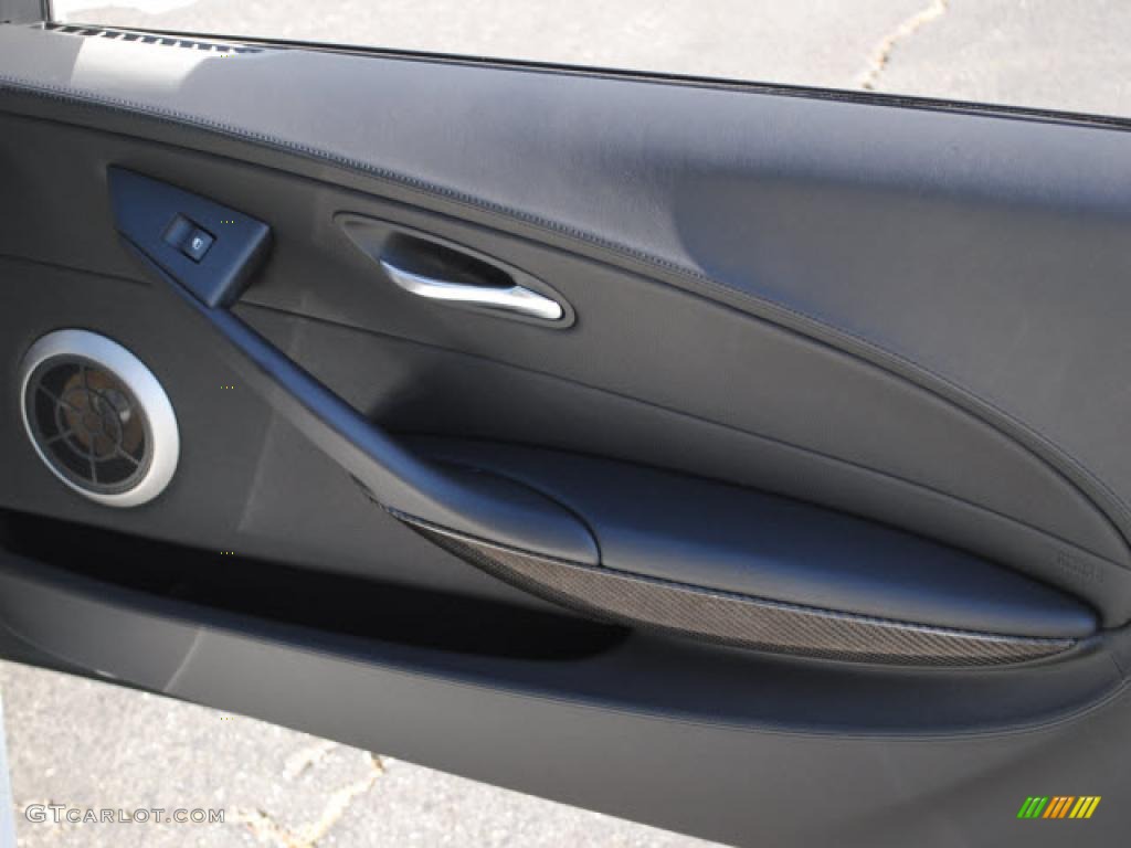 Black Interior 2008 BMW M6 Coupe Photo #38133358
