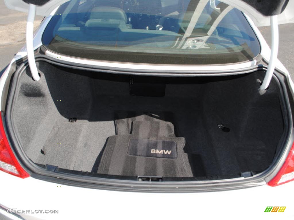 2008 BMW M6 Coupe Trunk Photo #38133486