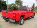 2011 Victory Red Chevrolet Silverado 2500HD LT Extended Cab 4x4  photo #4