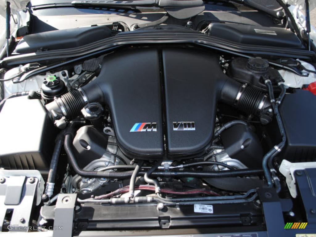 2008 BMW M6 Coupe 5.0 Liter DOHC 40-Valve VVT V10 Engine Photo #38133522