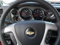 Ebony 2011 Chevrolet Silverado 2500HD LT Extended Cab 4x4 Steering Wheel