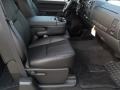 Ebony 2011 Chevrolet Silverado 2500HD LT Extended Cab 4x4 Interior Color