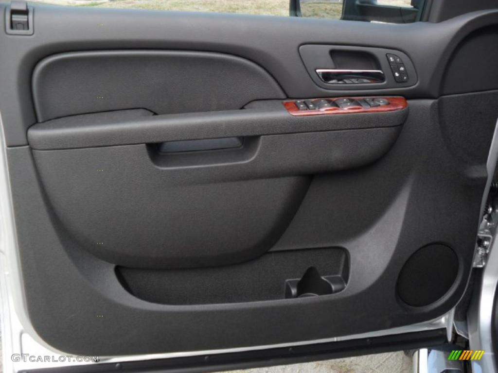 Ebony Interior 2011 Chevrolet Silverado 2500HD LTZ Crew Cab 4x4 Photo #38134426