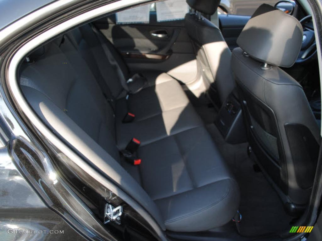 2008 3 Series 328i Sedan - Jet Black / Black photo #6