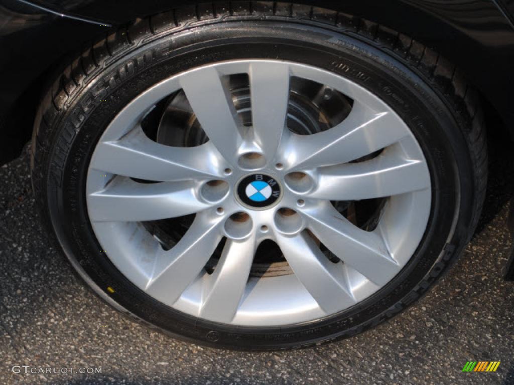 2008 3 Series 328i Sedan - Jet Black / Black photo #8