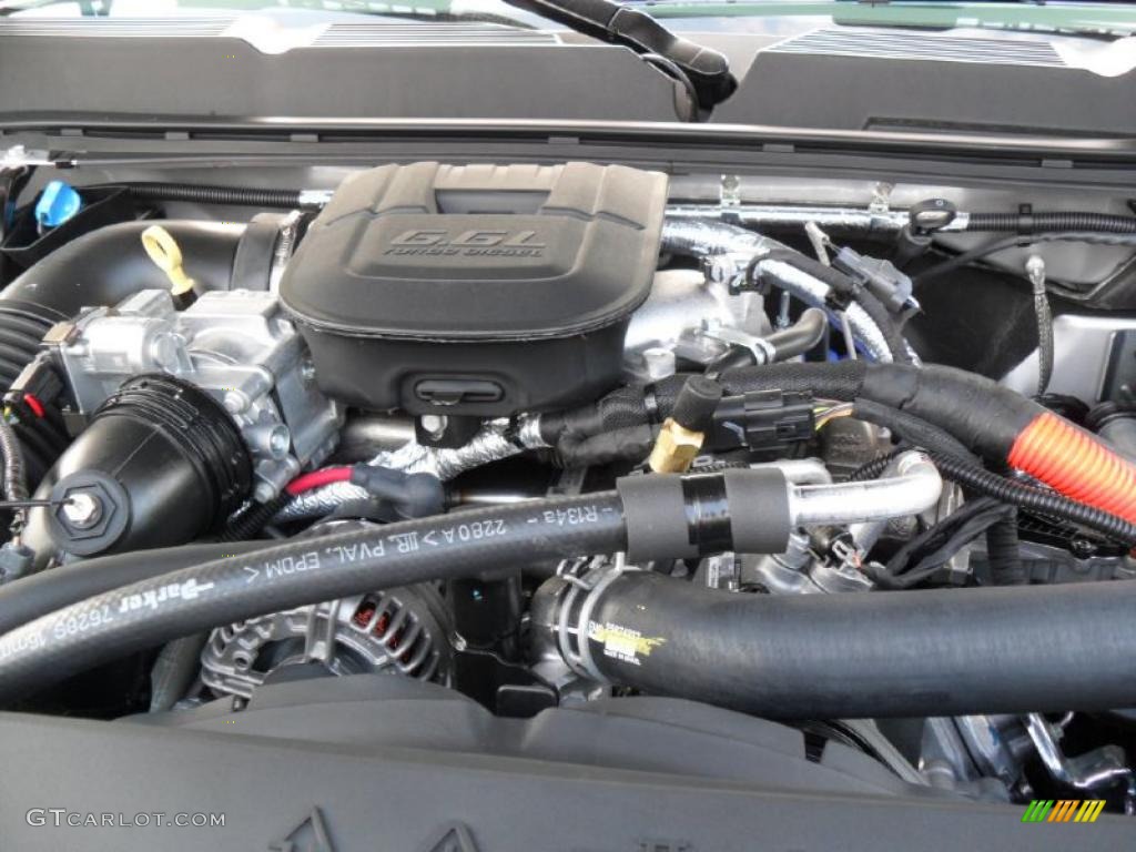 2011 Chevrolet Silverado 2500HD LTZ Crew Cab 4x4 6.6 Liter OHV 32-Valve Duramax Turbo-Diesel V8 Engine Photo #38134694