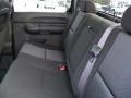 Ebony 2011 Chevrolet Silverado 1500 LT Crew Cab 4x4 Interior Color