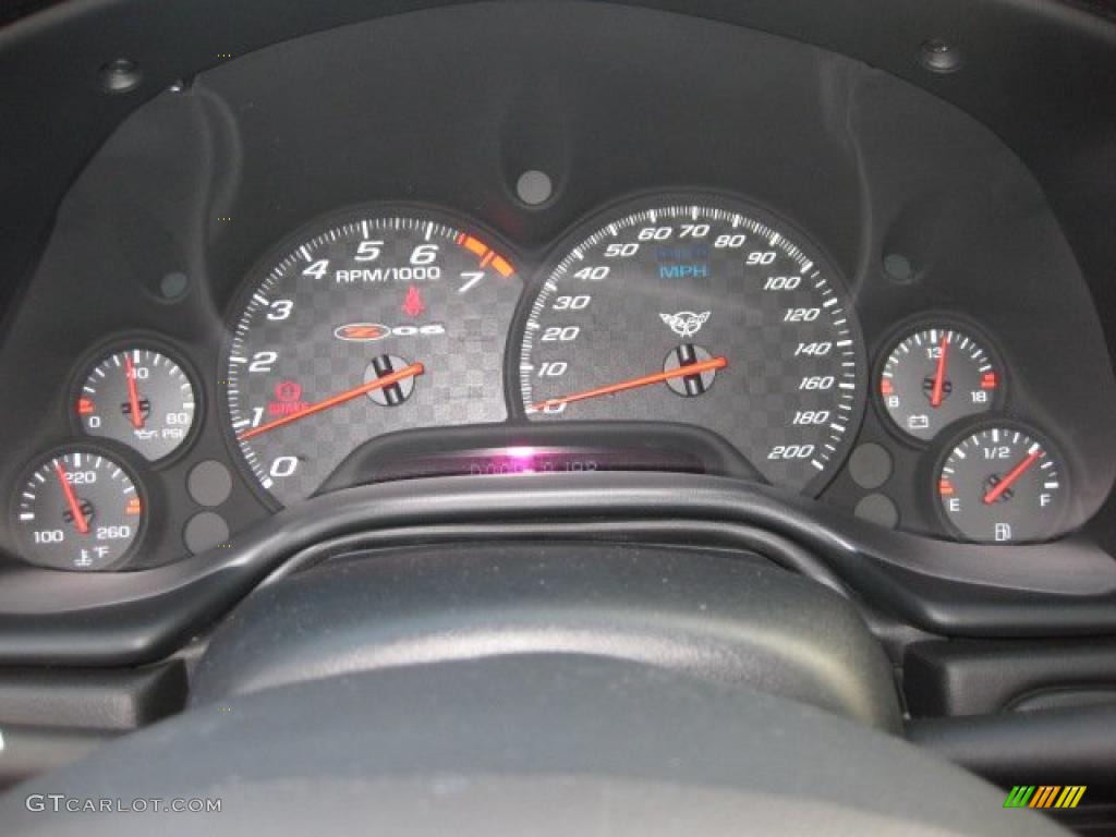 2003 Chevrolet Corvette Z06 Gauges Photo #38135094