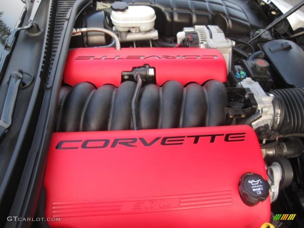 2003 Corvette Z06 - Quicksilver Metallic / Black photo #16