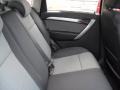 Charcoal 2011 Chevrolet Aveo Aveo5 LT Interior Color