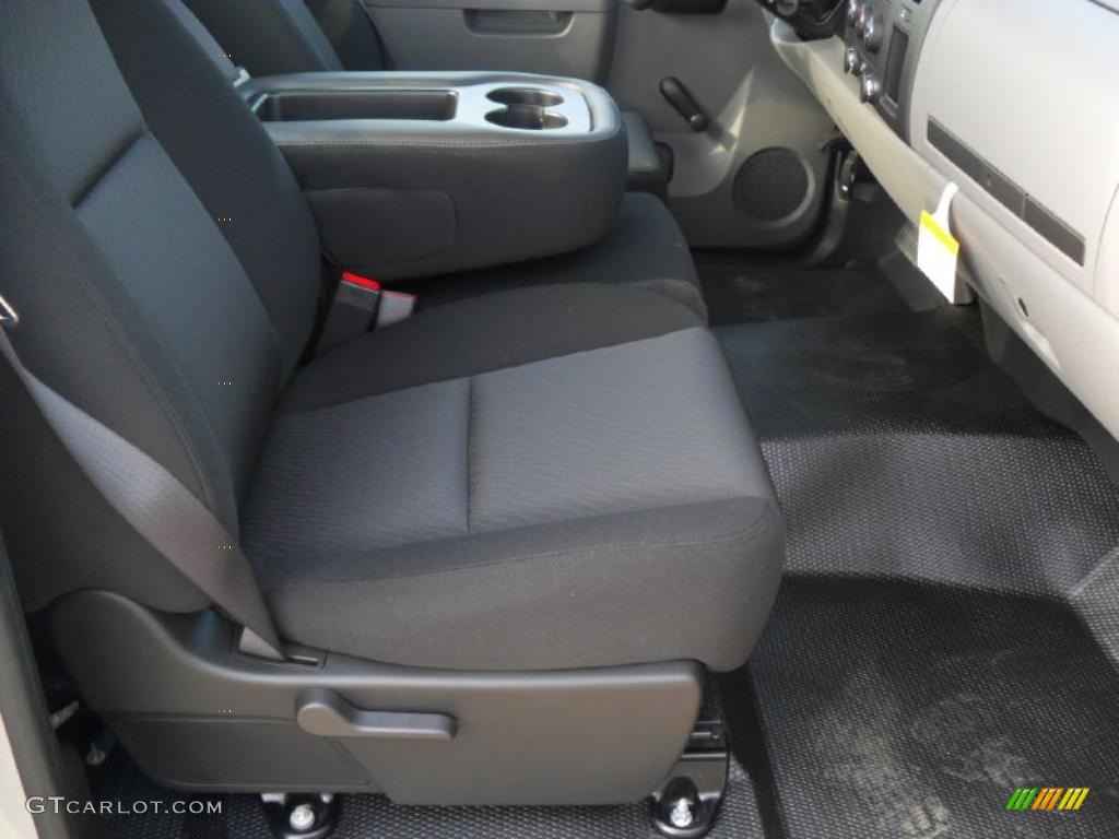 2011 Silverado 1500 LS Regular Cab - Sheer Silver Metallic / Dark Titanium photo #15