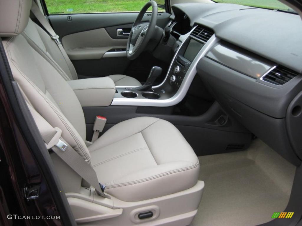 Medium Light Stone Interior 2011 Ford Edge SEL Photo #38136195