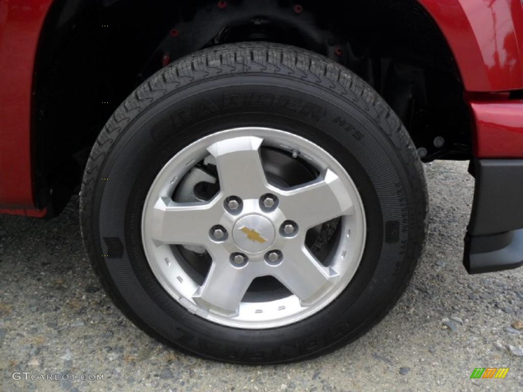 2011 Chevrolet Colorado LT Crew Cab Wheel Photo #38136394