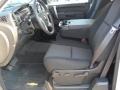 Ebony 2010 Chevrolet Silverado 1500 LT Extended Cab 4x4 Interior Color
