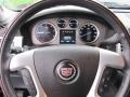 Ebony 2010 Cadillac Escalade AWD Steering Wheel