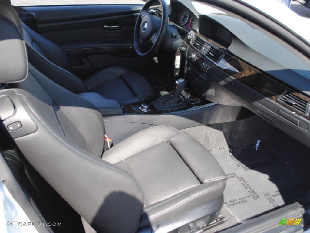 Black Interior 2008 BMW 3 Series 328i Coupe Photo #38138286
