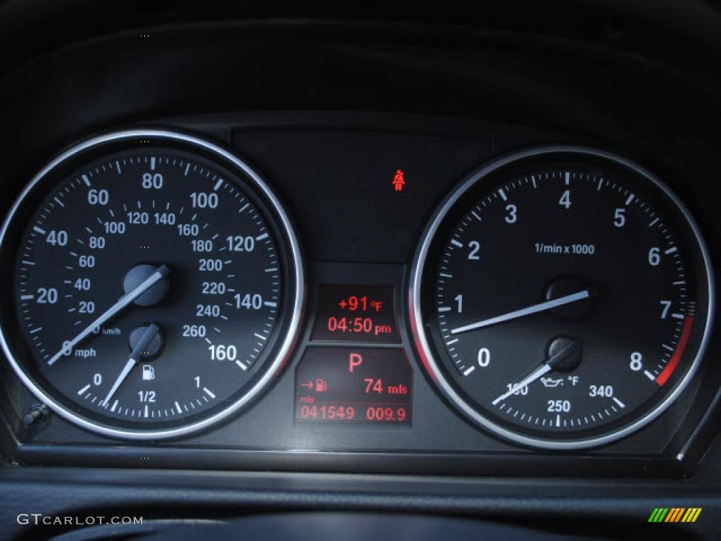 2008 BMW 3 Series 328i Coupe Gauges Photo #38138906