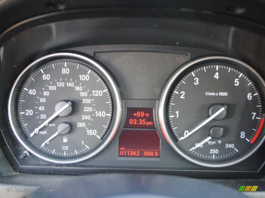 2008 BMW 3 Series 328i Coupe Gauges Photo #38139211