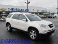 2010 White Diamond Tricoat GMC Acadia SLT AWD  photo #1