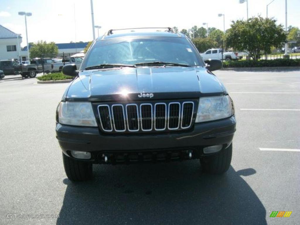 2001 Grand Cherokee Limited 4x4 - Black / Agate photo #24