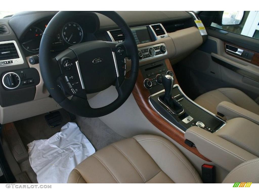Almond/Nutmeg Interior 2011 Land Rover Range Rover Sport HSE LUX Photo #38139970