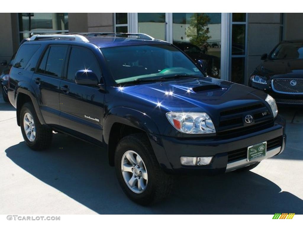 2004 4Runner Sport Edition 4x4 - Stratosphere Mica / Dark Charcoal photo #14