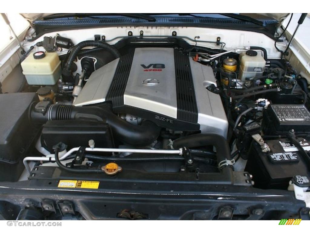 2002 Lexus LX 470 4.7 Liter DOHC 32-Valve V8 Engine Photo #38141458