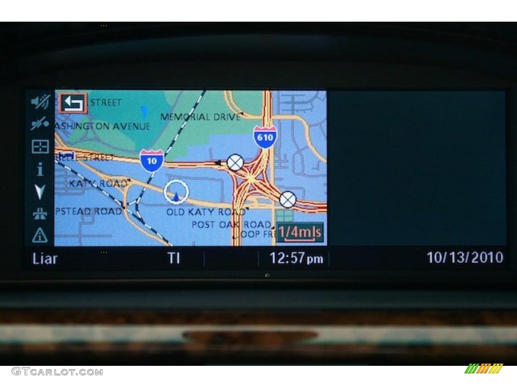 2008 BMW 5 Series 535i Sedan Navigation Photo #38143410