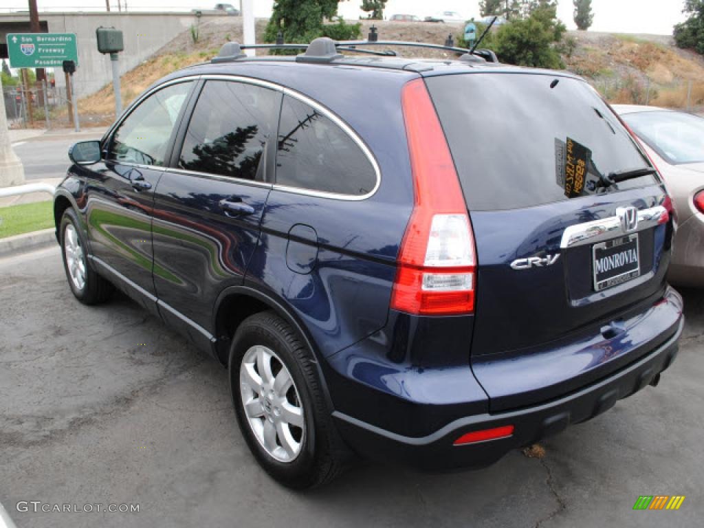 2007 CR-V EX-L - Royal Blue Pearl / Black photo #11