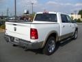 2011 Bright White Dodge Ram 1500 Laramie Crew Cab  photo #4