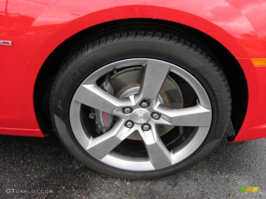 2011 Camaro SS Coupe - Victory Red / Black photo #3