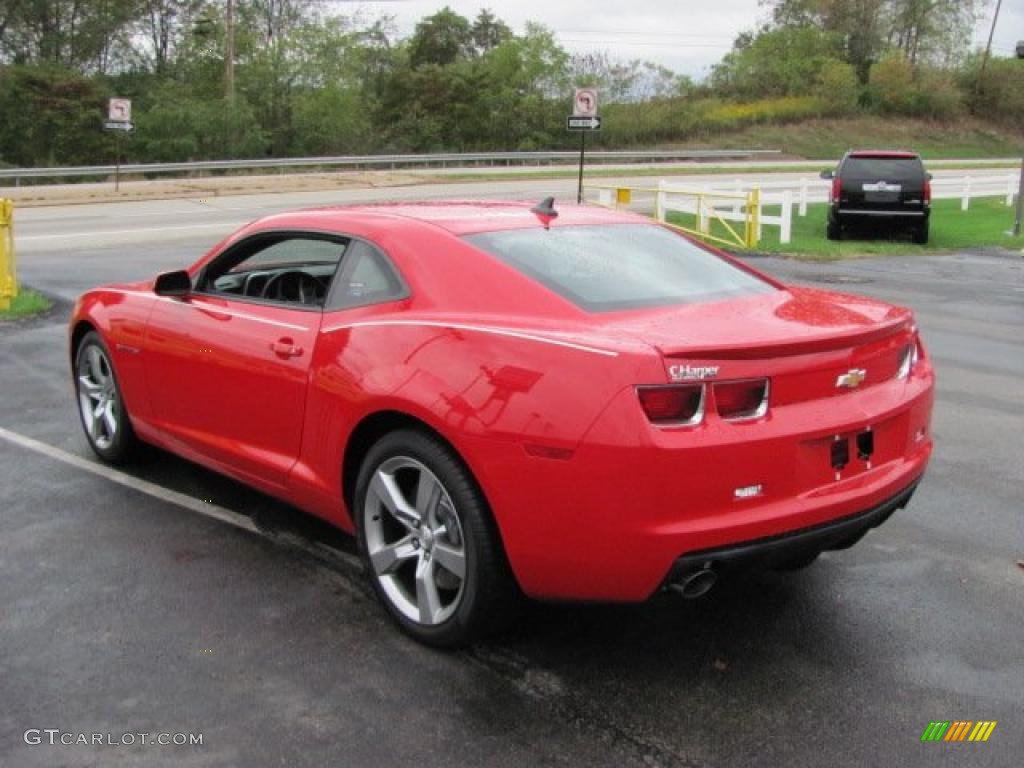 2011 Camaro SS Coupe - Victory Red / Black photo #7