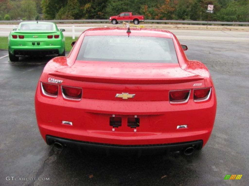 2011 Camaro SS Coupe - Victory Red / Black photo #8