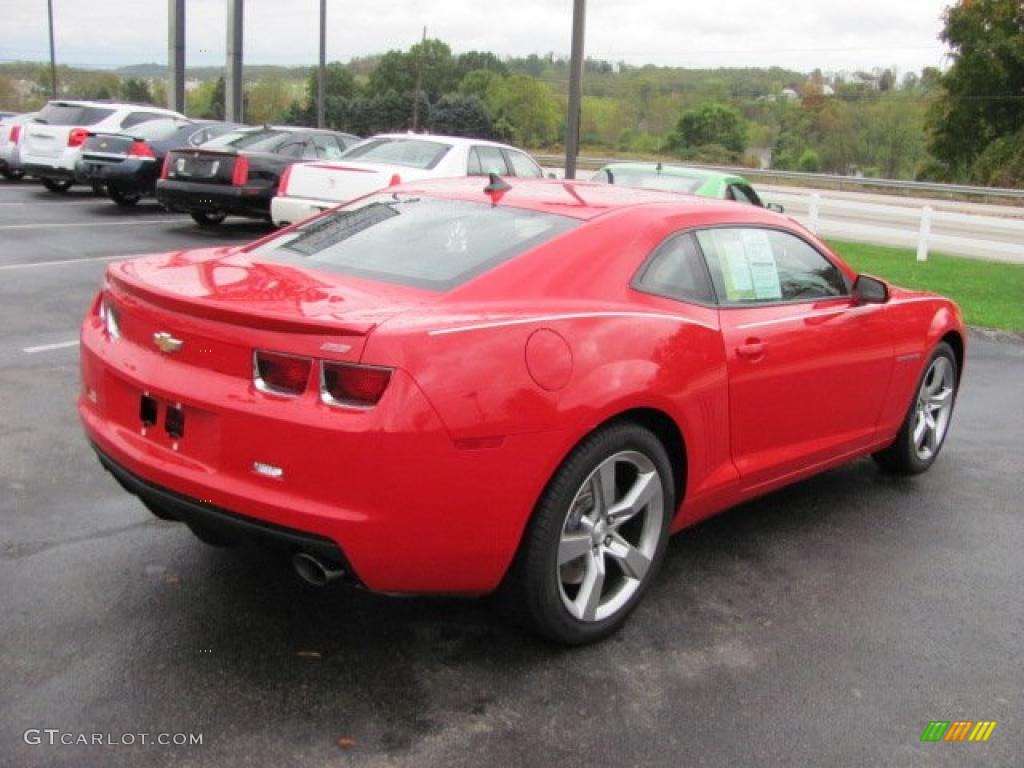 2011 Camaro SS Coupe - Victory Red / Black photo #9