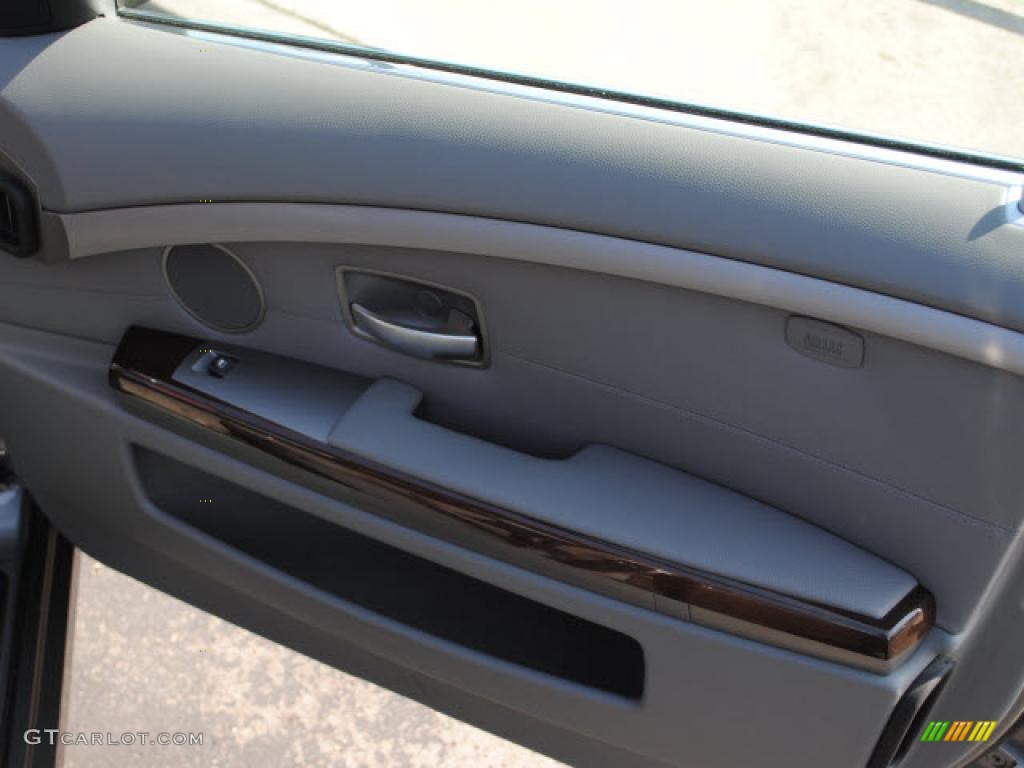 2008 7 Series 750Li Sedan - Sterling Grey Metallic / Flannel Grey photo #5
