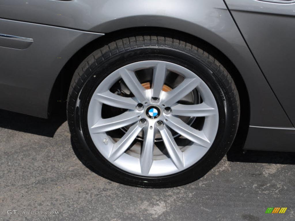 2008 7 Series 750Li Sedan - Sterling Grey Metallic / Flannel Grey photo #8